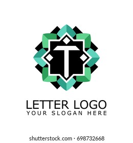 Letter T Media Logo