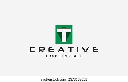 Moderne Design-Vorlagen für Letter T-Zeichen