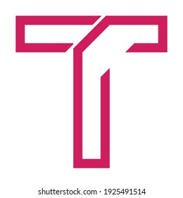 Letter T Monogram Logo Design