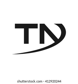 letter t and N logo vector.