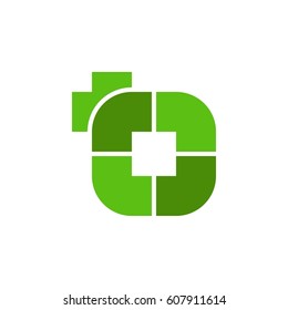 letter t and o logo. letter o with plus logo