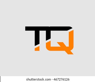 Letter T and Q logo template
