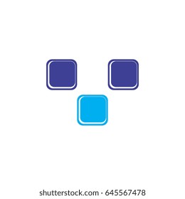 letter t with square logo