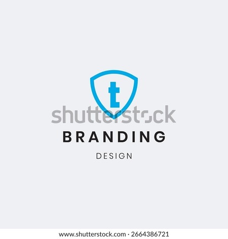 Letter "T" and "TE" logo design template