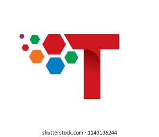 Letter T Template Design Vector, Emblem, Concept Design, Creative Symbol, Icon