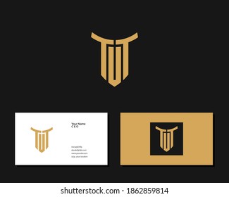 Letter T V T logo design. creative minimal monochrome monogram symbol. Universal elegant vector emblem. Premium business logotype. Graphic alphabet symbol for corporate identity