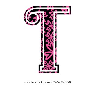 Letter T, Valentine Alphabet Monogram
Sublimation vector design file, for mug, t-shirt, vase, pillow case. etc