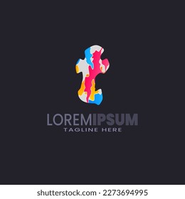 Letter T vector logo symbol. Alphabet logo template ready for use, Modern initial logo