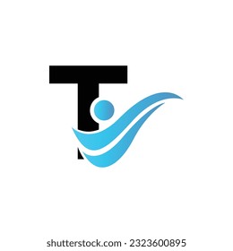 Letter T vector logo template, Colorful Letter T logo, Financial Company Logo, Financial Institute Advisors Logo Design Template Vector Icon