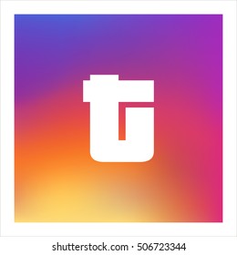 Letter T vector, logo. Useful as branding symbol, corporate identity, alphabet element, app icon, clip art and illustration.