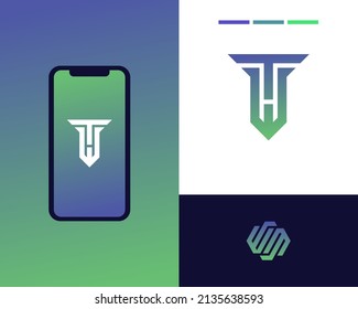 Letter T W logo design. creative minimal monochrome monogram symbol. Universal elegant vector emblem. Premium business logotype. Graphic alphabet symbol for corporate identity