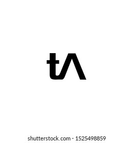 Letter TA New Logo Vector