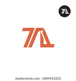 Letter TAL Monogram Logo Design