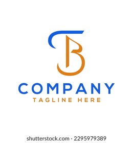 Letter TB logo design vector