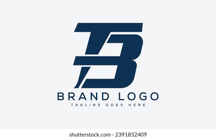 Buchstaben TB Logo Design Vektordesign für Marke.