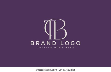 letter TB logo design vector template design for brand.