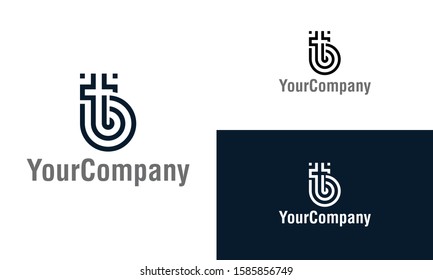 Letter TB logo icon design template elements. Simple minimalist template graphic illustration. Creative vector emblem, for icon or design concept.