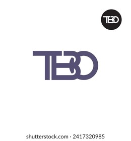 Letter TBO Monogram Logo Design
