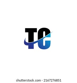 Letter Tc Simple Logo Design Vector Stock Vector (Royalty Free ...