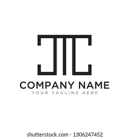 Letter TCC / CTC Logo Design - Vector