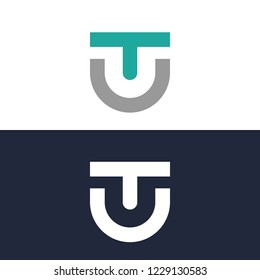 Letter TD Illustration Vector Design Template. TD Logo Flat. Suitable for Creative Industry, Multimedia, entertainment, Educations, Shop, and any related business