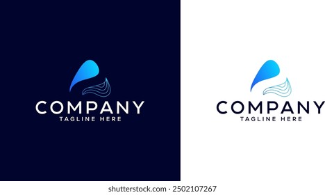 Letter A Tech Logo Vectors 