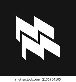 diseño de logotipo moderno para inicio de inicio de sesión de tecnología de la letra
