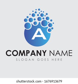 A Letter Tech Vector Logo Design, This A Letter Tech Vector Logo Design is high resolution vector base logo.you can use anywhere.