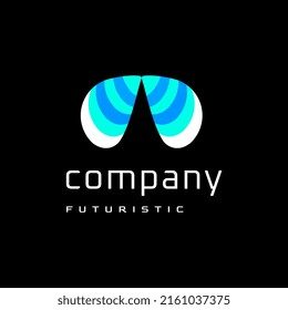 Letter A Technology   tech logo design 