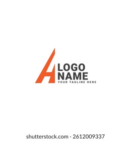 Letter A Technology vector monogram logo design template. Letter A Molecule Vector Logo