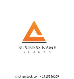 A Letter Template vector icon illustration design