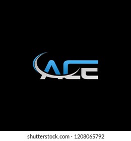 Letter Text ACE Creative Abstract Business Logo