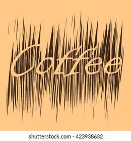 letter text coffee