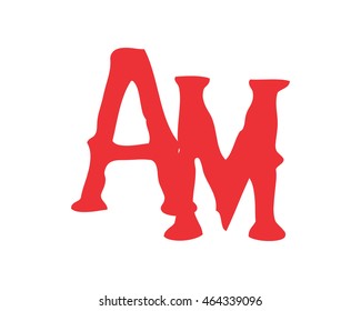 letter text initial alphabet typography font uppercase image vector icon 3