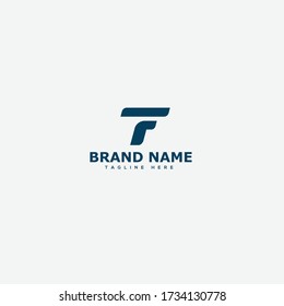 Letter TF logo icon design template elements 