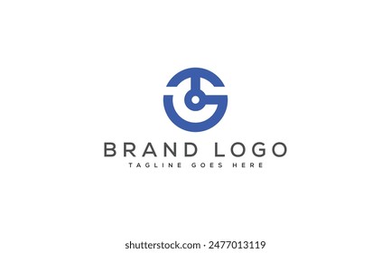 letra TG logo diseño de Plantilla de Vector para la marca