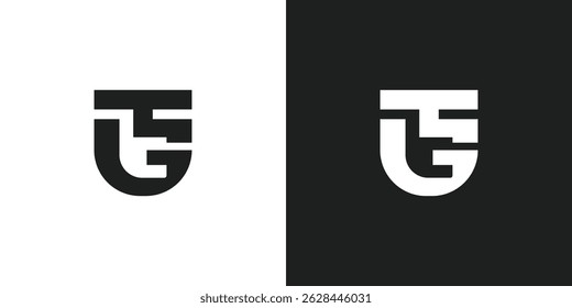 Letter TG Logo Design Vektor