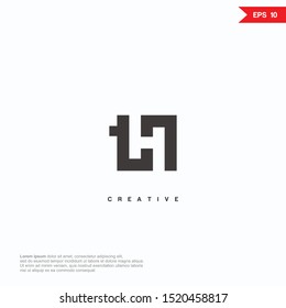 Buchstabe TH Logo Symbol Design. Alphabet Monochrome Monogramm-Emblem der Premium Line. Element der Vektorgrafik-Design-Vorlage. Grafisches Symbol für Unternehmensidentität. 
