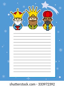 Letter to the Three Kings
