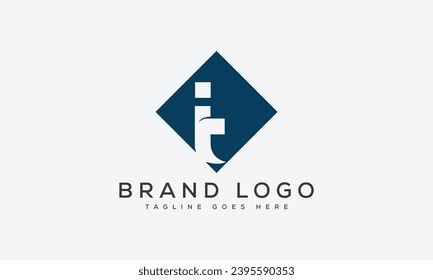 letter TI logo design vector template design for brand.