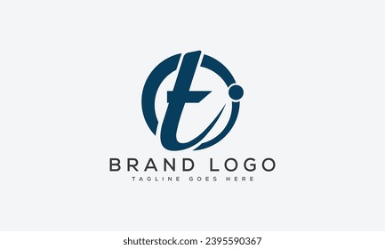 letter TI logo design vector template design for brand.