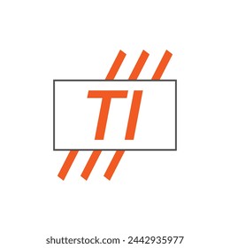 letter TI logo. TI. TI logo design vector illustration for creative company, business, industry
