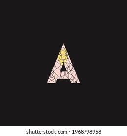 Plantilla de diseño de icono del vector del logotipo del tigre de la letra M