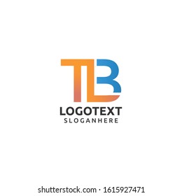 Letter T,L,B, TLB Logo Template Vector. TLB monogram icon design template with clean concept.