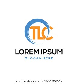 Letter TLC Waves Energy Abstract Creative Business Modern Logo