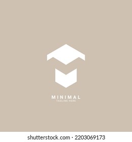 Letter TM, MT logo and icon design template