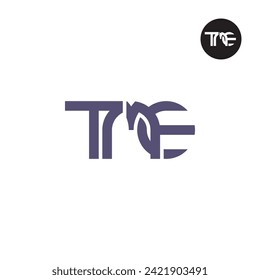 Letter TME Monogram Logo Design