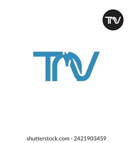 Letter TMV Monogram Logo Design