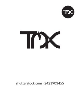 Letter TMX Monogram Logo Design