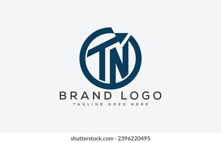 letter TN logo design vector template design for brand.